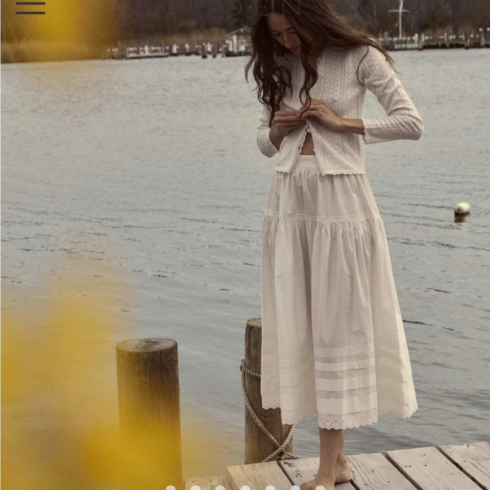 Doen Rare Verse Pointelle Cardigan